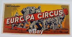 Original Shows Circus Circus Europa Elephant Post