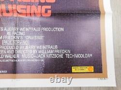 Original US Poster 68x104cm 27x41 1980 Al Pacino W. Friedkin - Cruising