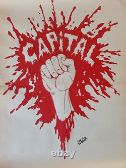 Original poster May 68 FIST IN THE CAPITAL Science Faculty poster 1968 242