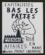 Original Poster May 68 - Hands Off Capitalism