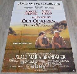 Out Of Africa Poster Original Poster 120x160cm 4763 1985 Streep Redford