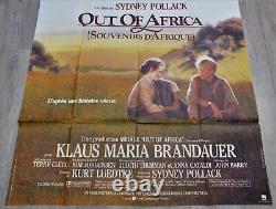 Out Of Africa Poster Original Poster 120x160cm 4763 1985 Streep Redford