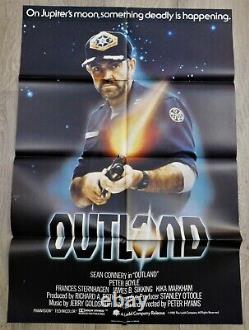 Outland Original US UK Poster 68x104cm 2741 1981 Sean Connery P Hyams