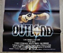 Outland Original US UK Poster 68x104cm 2741 1981 Sean Connery P Hyams
