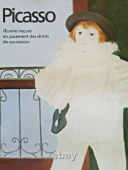 Pablo Picasso Original Exhibition Poster Poster Grand Palais Paris 1979