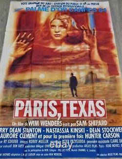 Paris Texas Original Poster 120x160cm 4763 1984 Wim Wenders N. Kinski