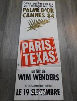 Paris Texas Poster Original Poster 60x160cm 2363 1984 Wenders Kinski