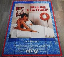 Pauline at the Beach ORIGINAL Poster 120x160cm 4763 1983 Eric Rohmer