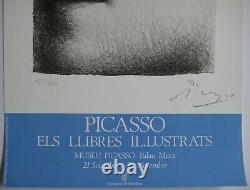 Picasso Pablo Original Poster Signed Board Museum Picasso Original Poster