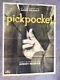 Pickpocket Movie Poster1959 Original Grande French Movie Poster Robert Bresson