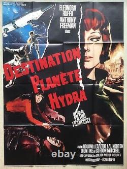 Planet Destination Hydra / Poster Cinema 1974 Original French Movie Poster