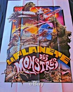 Planet Of Monsters Poster 120x160cm Original Post 4763 Honda One Sheet