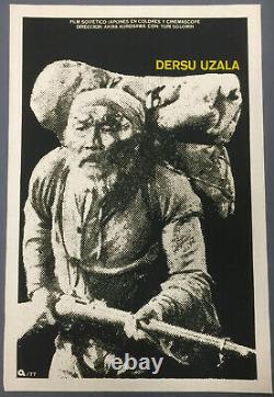 Poster Dersu Uzala Cuban, Kurosawa Original Poster