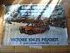 Poster Displays Original Peugeot 104 Zs 1977 Rally Car For Serre Chevalier
