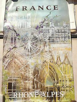 Poster Original Poster France Rhone Alpes Cathedrale Georges Mathieu