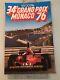 Poster Original Poster Grand Prix Monaco F1 Formula 1 1976