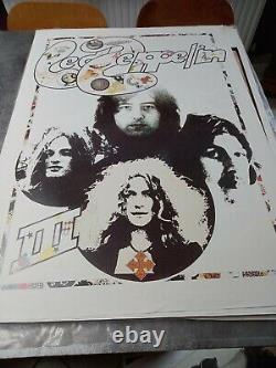 Poster Vintage Original Ultra Rare! Rare Led Zeppelin III