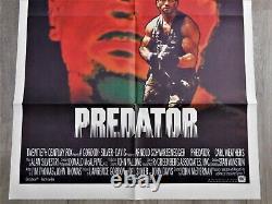 Predator Poster Original Poster International 68x104c 2741 1987 Schwarzenegger