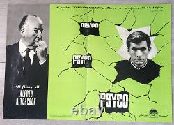Psycho 1960 Alfred Hitchcock Anthony Perkins Original Poster Advertisement
