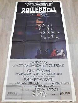 Rollerball Poster Us Original Poster 103x194cm 4076 1975 Jewison James Caan