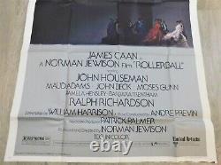 Rollerball Poster Us Original Poster 103x194cm 4076 1975 Jewison James Caan