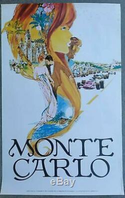 Set Of 16 Old Tourist Posters France / Original Travel Posters From 1940 To 1980