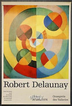 Set Of 2 Original Posters Robert Delaunay 1976 And Sonia Delaunay Poster Print