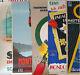 Set Of 7 Old Posters / Original Travel Litho Posters Plm Sncf 1930'-1960