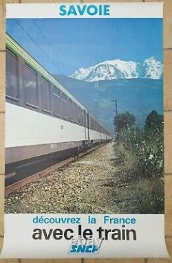 Set Of 7 Old Train Posters Sncf Buffet Cote D'azur. /original Posters