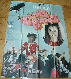 Sheila Bang Bang Rare 1967 Poster French Original Poster