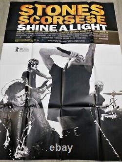 Shine A Lignt Poster Original Poster 120x160cm 4763 2008 Scorsese Richards
