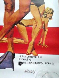 Shows James Bond Thunderball Thunderball 1965 Movie Poster Ed Originale