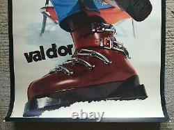 Ski Shoes Val D'or/shoes Poster Old/original Poster 1970's