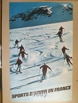 Skiing Winter Sports Set Of 13 Old/original Winter Skiing Posters