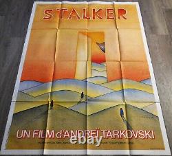 Stalker Original Poster 120x160cm 4763 1979 Andrei Tarkovsky Folon