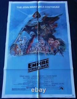 Star Wars V Empire Attack Poster Us Original 68x104cm Poster 2741 1981
