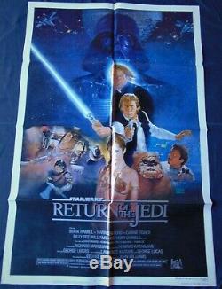 Star Wars VI Return Jedi Poster 68x104cm Us Original Post One Sheet 27 41
