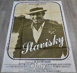 Stavisky Poster Original Poster 120x160cm 4763 1974 Alain Resnais Belmondo