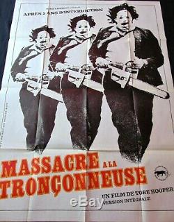 Texas Chainsaw Massacre Poster 120x160cm Original Post One Sheet 47 63