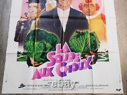 The Cabbage Soup Original Poster 120x160cm 4763 1981 Louis de Funes