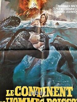 The Continent Of Men Fishes Poster Original Poster 60x80cm 23x32 1979
