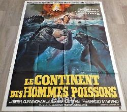 The Continent of the Fish Men Original Poster 120x160cm Poster 4763 1979