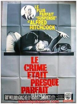 The Crime Is Nearly Parfait Poster Cinema Original / Movie Poster Hithcock