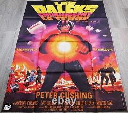 The Daleks Invade Earth ORIGINAL Poster 120x160cm 4763 1966