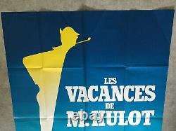 The Holidays Of M. Hulot Poster Cinema 1953 Original Movie Poster Tati