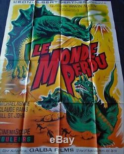 The Lost World Poster 120x160cm Original Post One Sheet 47 63