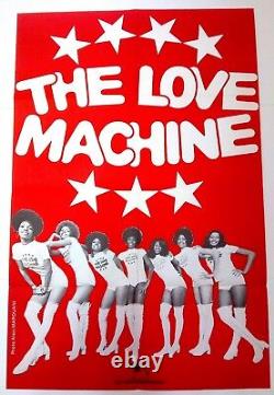 The Love Machine Barclay Original Poster Very Rare 1973