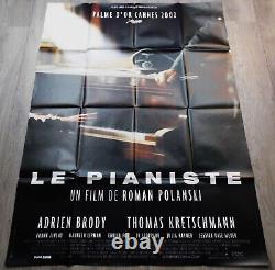 The Pianist Original Poster 120x160cm 4763 2002 Polanski Adrien Brody