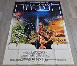 The Return of the Jedi Original Poster 120x160cm 4763 1983 Star Wars Ford
