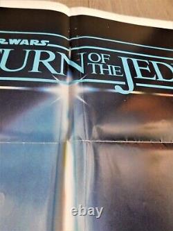 The Return of the Jedi Original US Poster 68x104cm 27x41 1983 Star Wars Ford